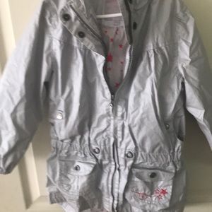 Rain jacket for little girls